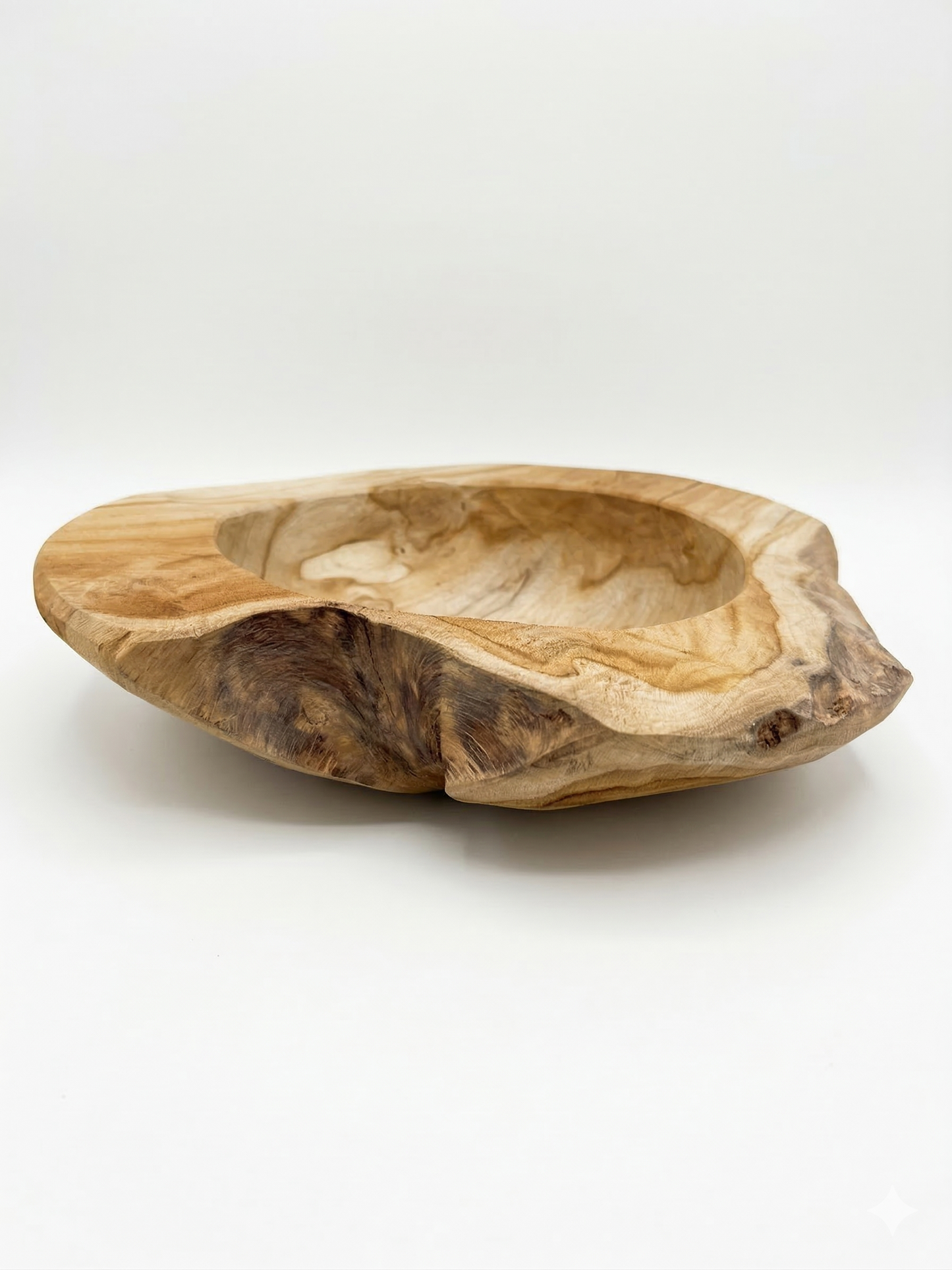 Teak vessel - varnished