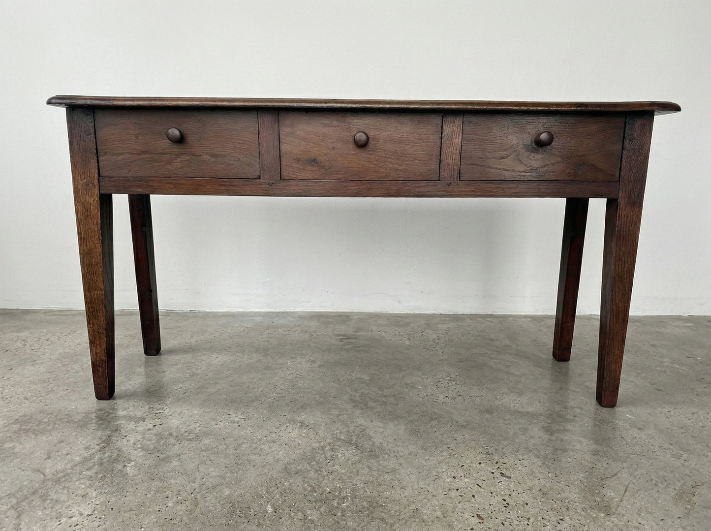 French oak serving table