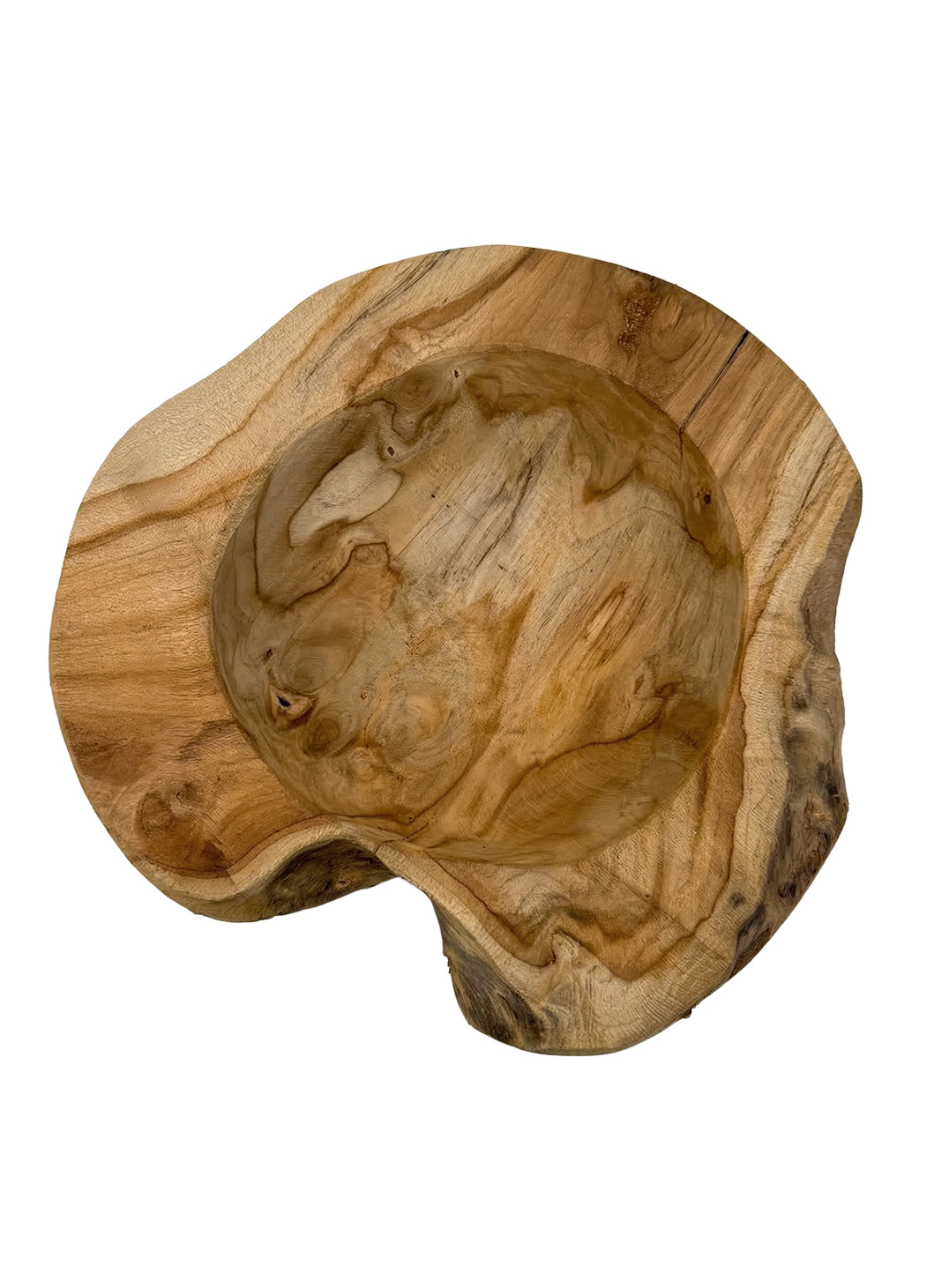 Teak vessel - varnished